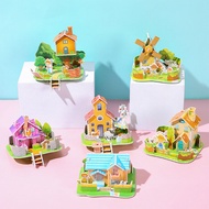 3D House Puzzle Toy