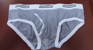 合併訂單2件組Aussiebum Bamboo 男生白/灰色三角內褲，尺寸S
