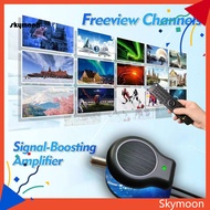 Skym* Digital TV Antenna Supporting 4K 1080P High Clarity 500-Mile Range Free Local Channels All Television Signal Booster Universal High Gain Indoor Outdoor TV Antenna TV Supplies