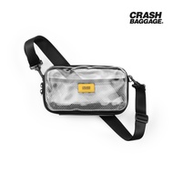 CRASH BAGGAGE กระเป๋าสะพายข้าง รุ่น MINI ICON สีใส