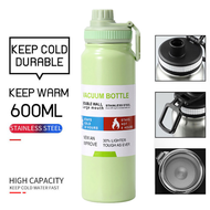 🚚พร้อมส่งจากไทย🚚การ์ตูน แก้ว Panda แก้วน้ำสแตนเลส 304 ขนาด 700 มล. มีหลอดดูด พับเก็บได้ มีที่เก็บฝาห