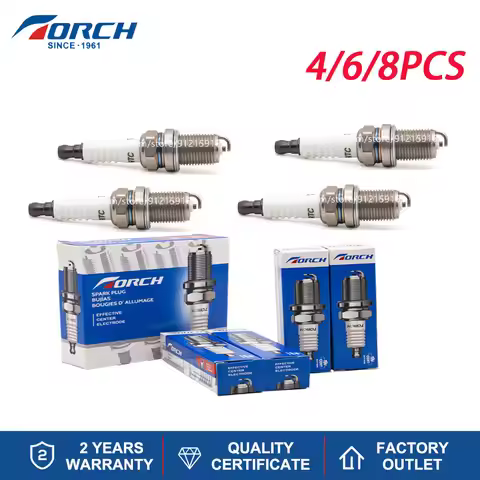 Automobiles Ignition Car Spark Plugs TORCH K6RTC for GEELY BYD TIANJIN FAW SAIC MG for Candle BKR5E-
