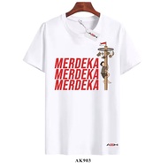 INDEPENDENCE DISTRO T-SHIRT 3X/ INDONESIAN INDEPENDENCE T-SHIRT