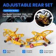 Arashi Motorcycle Adjustable RearSet Footpegs  Foot Rest For BMW S1000RR 2015-2018/S1000R 2017-2019 