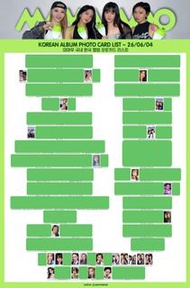 借圖換卡post MAMAMOO 金容仙 頌樂 Solar 文星伊 Moonbyul 丁輝人 Wheein 安惠真 華莎 Hwasa BTOB 李旼赫 Lee Min Hyuk Huta Red Ve