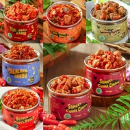 Sambal/eatsambel/squid Sauce/Cakalang/Anchovy - ngat/Suwir Chicken/Smoked Tuna/Spicy Salted Fish Ijo