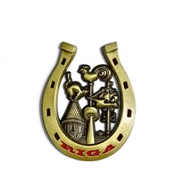 Latvia Souvenir Fridge Magnet Riga by Latvia Country