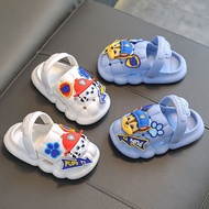 PAW Patrol Children's Hole Sandals 2023 New Cartoon Baby 3D Beach Shoes