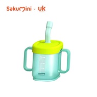 Sakumini Curve Straw Cup Training 200ML Children's Straw Drinking Cup / Multifunctional Sippy Duckbi