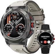 FILIEKEU Business Smart Watch for Men,100 Sports Modes,5ATM Waterproof Fitness Smart Watch,1.46''HD 