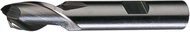 Cleveland C41732 HG-2 High Speed Steel Single End 2-Flute Center Cutting End Mill