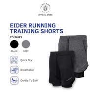 Eider Quick Dry Pants 2 in 1 Running Shorts 100% Polyester with Inner Breathable Tights Training Sho