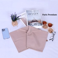 HIJAB SEGIEMPAT PARIS PREMIUM FULL JAHIT TEPI