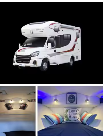 12V RV Spotlight Touch Switch Dimmable USB Bedside Reading Light Crystal LED Light for Reading, Boat