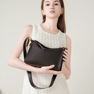 TOGO First Layer Cowhide New Style Lazy Style High-End Sense One-Shoulder Messenger Bag All-Ma