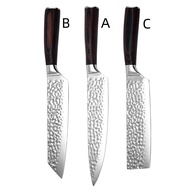 J35 มีดเชฟญี่ปุ่น / มีดทำครัวญี่ปุ่น / มีดทำครัวยาว สแตนเลสอย่างดี มี3แบบให้เลือก ใบมีดคมกริบ