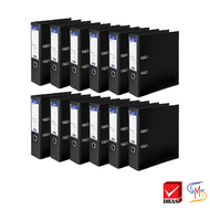 Elfen เอลเฟ่น แฟ้ม แฟ้มสันกว้าง แฟ้มใส่เอกสาร ขนาด F4 รุ่น 200F จำนวน 12 แฟ้ม