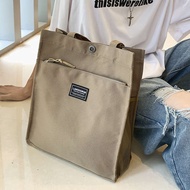 water proof bag pembalut buku fail buku sekolah Beg tangan lelaki, beg kanvas sederhana kasual, beg 