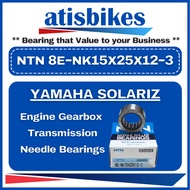 NTN 8E-NK15x25x12-3 NK15x25x12 NK152512 Yamaha Ego / Ego S / Nouvo S Needle Roller Bearings With mac