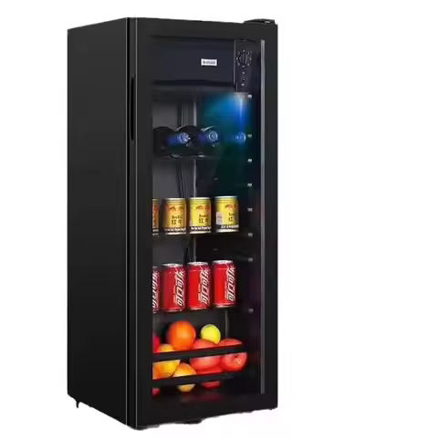 Z 128L Ice bar Household Wine Cabinet Cabinet Ice Cabinet Commercial Refrigerator Office Refrigerato