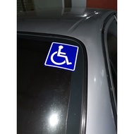 PWD Signage / Decal / Premium Vinyl / Waterproof(2pcs)