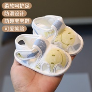 Baby Shoes Sandals Male Female Baby Soft-Soled Toddler Cloth Shoes Feet Protection Toe-Covered Summe