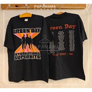 GREEN DAY North America tour 95-96 dead stock vintage 2000 shirt Rapama Rock Band