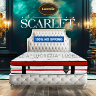 Lucrezia Scarlet 12 inch Latex Feel Foam Coconut Fibre Mattress / Tilam / 椰丝床垫 Queen / King / Single