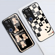 Softcase Glass [11] Vivo Y19s Casing - Vivo Y19s Glass Case - Vivo Y19s Shatterproof Casing