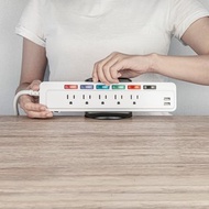 AIDATA 愛得他 桌夾式延長線整理固定座 黑色 PH-1010