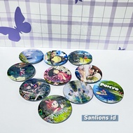 GHIBLI MOVIES PIN GHIBLI 44MM SANLIONS ID BUTTON/