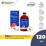 Eldon Mamarine Omega-3 Fish Oil & Lysine Plus
