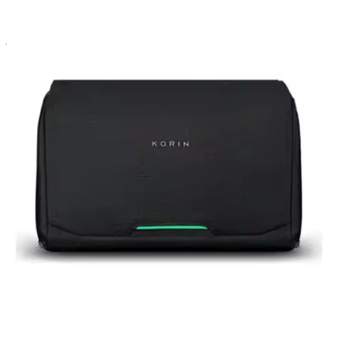 Korin clicksling S Men Crossbody Bag Waterprof Quick Access 11 inch Tablet Bag with Reflective Band/