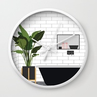 Jam Dinding kamar mandi minimalis