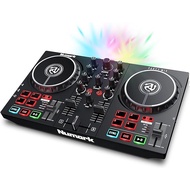 Numark Party Mix II - DJ Controller with Party Lights, DJ Set with 2 Decks, DJ Mixer, Audio Interfac