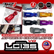 Speedo Cable Cover SPD / S2D Racing LC LC135 EXCITER 135 V1 - V8 PNP CNC Alloy Speedometer Meter Cab