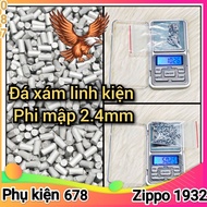 ZIPPO [Zip accessories] Silver gray 2.4mm fat flint