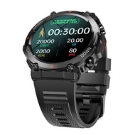 K56PRO สมาร์ทวอทช์สำหรับผู้ชายหน้าจอ1.39นิ้วสายรัดข้อมือฟิตเนสนาฬิกาข้อมืออัจฉริยะแฟชั่นตรวจวัดอัตรา