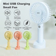 Portable Mini Handheld Fan USB Rechargeable 3 Gear Mini Fan Small Usb Fan Stand Fan small fan electr
