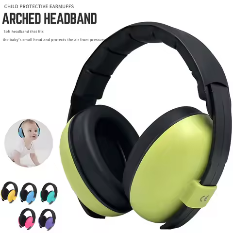 Anti Noise Baby Headphones Hight Quality Kids Ear Protection Earmuffs Reduction Soundproof Headphone