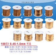 QA-1/155 Enameled Wire Scratch-Free Paint Polyurethane Straight Welding Wire Copper Wire 2UEW 0.45-1