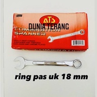 Wrench ATS 18mm Combination Spanner