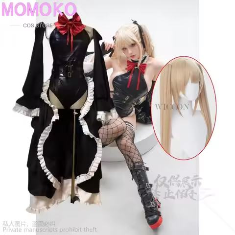 Customized Game Anime Dead Or Alive Marie Rose Dress Uniform Outfits Games Cosplay Costumes Flower D