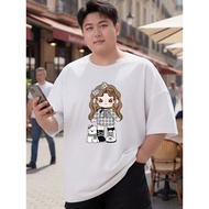 2Y815 [AIYOU] Lelaki Baju T Shirt Men Tshirt 1XL-5XL Korean Style Seluar Crop Top Clothes Plus Size