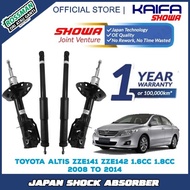 Original Toyota Altis ZZE141 ZZE142 1.6cc 1.8cc 2008-2014 Kaifa Shock Absorber Set