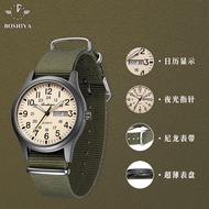 2024 High-value Watch Swiss Army Watch Nylon Braided Belt Dual Calendar Luminous Waterproof Outdoor 