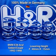 BMW E36 6cyl Sedan/Coupe - H&R Sport Springs