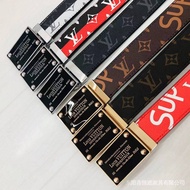 Belt: leather belt female LV (ready stock)