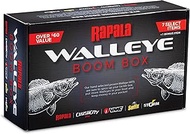 Rapala Walleye Boom Box, Walleye Lure Selection Includes 7 Hand-Picked baits Plus 1 Bonus Item, Feat