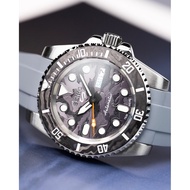 Seiko Mods Expedition 02 | Submariner Watch 40mm Damascus Steel Camo | Premium Custom
